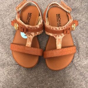 Brand New Michael Kors toddler sandal